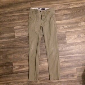 Men’s Skinny chino khakis size 30